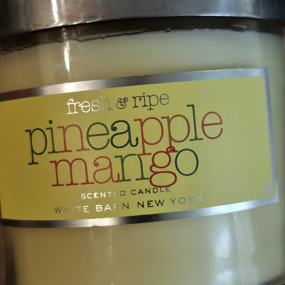 Pineapple mango single wick candle